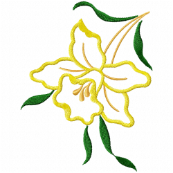 Flowers And Tree Embroidery Design 11 Flowers And Tree Embroidery Design 11